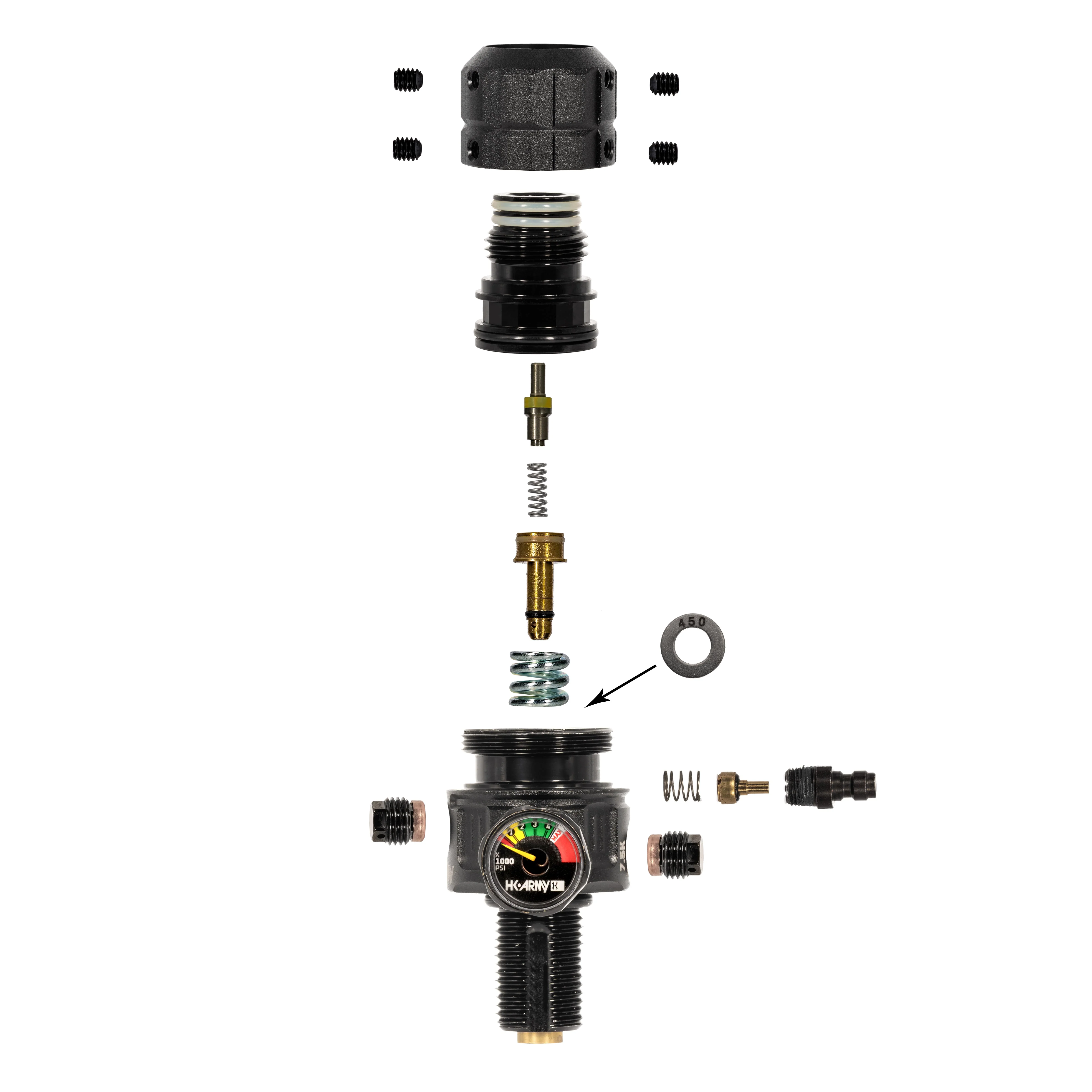 HK Army Alpha Air - 15ci/4500psi PRO Air System - Hostile Prestige - Image 4