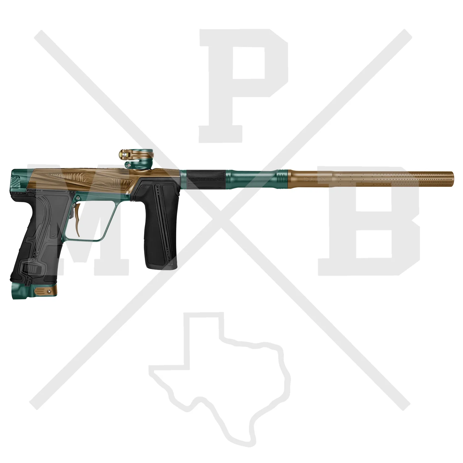 Dark x Planet Eclipse CS3Pro - Brown/Olive