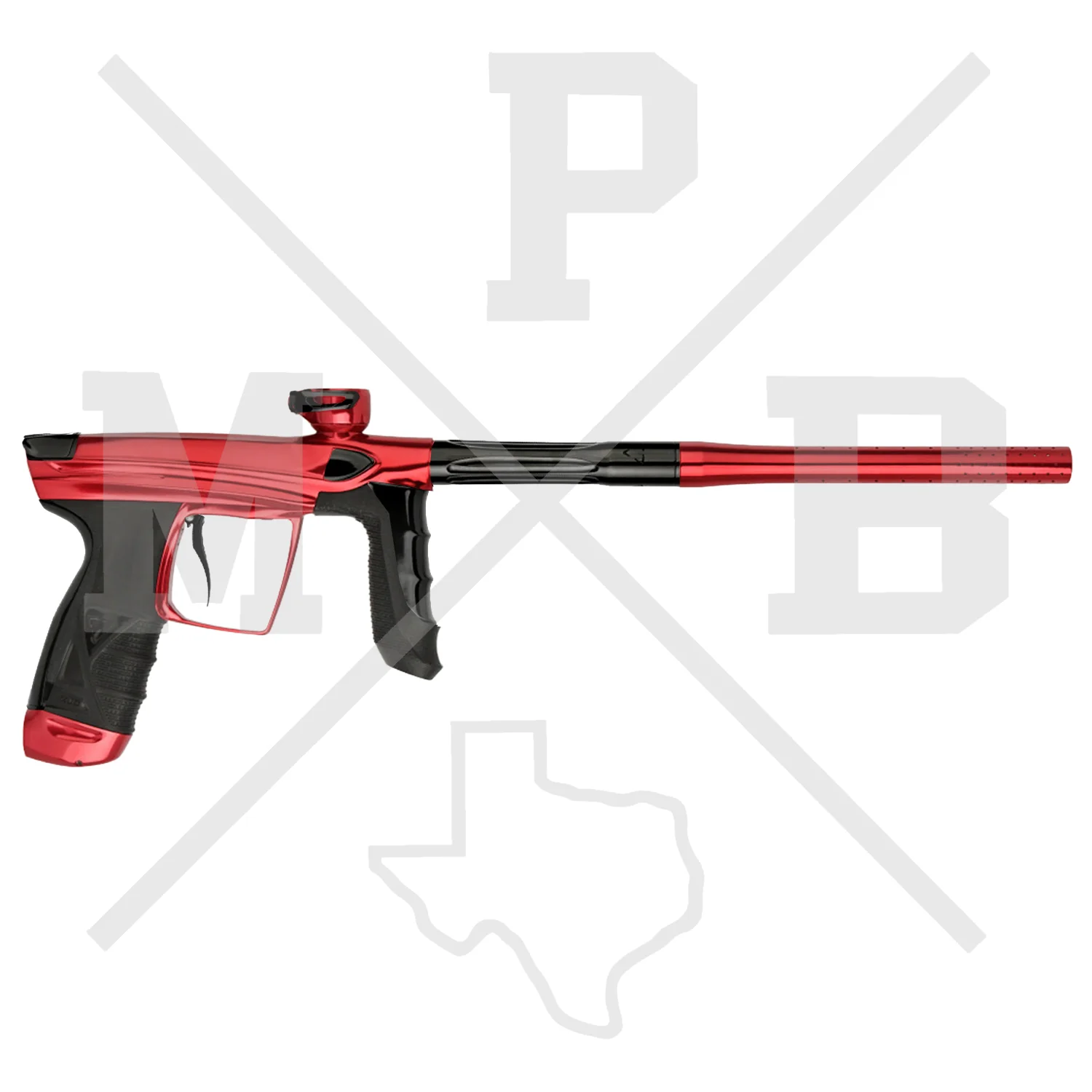 DLX Luxe AIRE - Gloss Red/Gloss Black