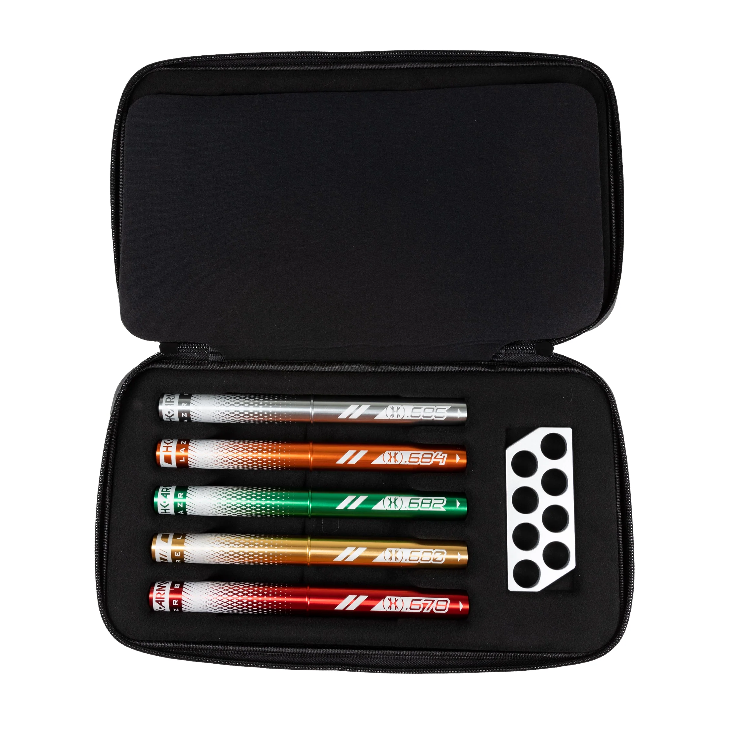 LAZR Elite Fractal Barrel Kit - 15" Dust Silver/Colored Inserts - Cocker Threads - Image 8