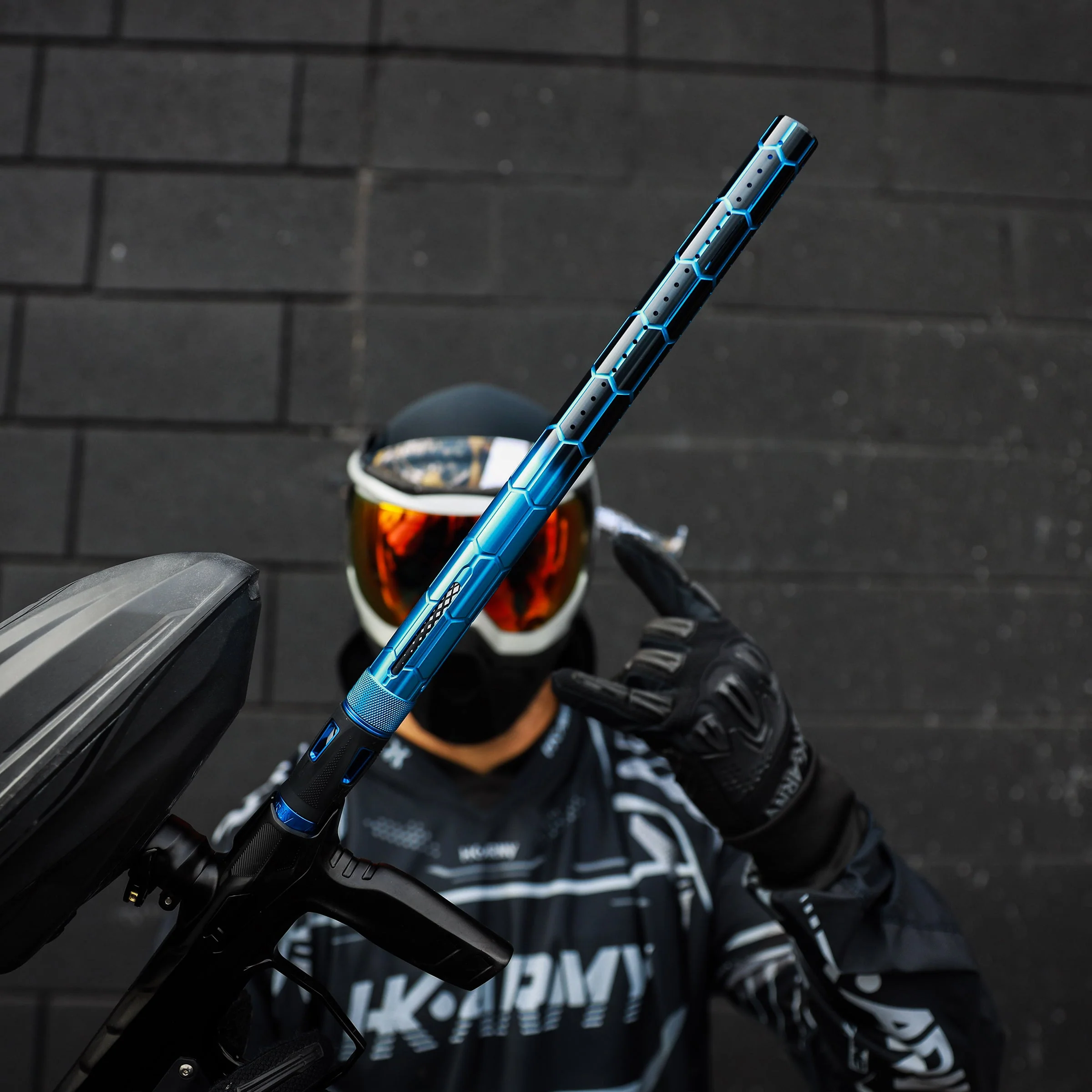 LAZR Elite Nexus Barrel Kit - 15" Blue/Black Black Inserts - Cocker Threads - Image 3