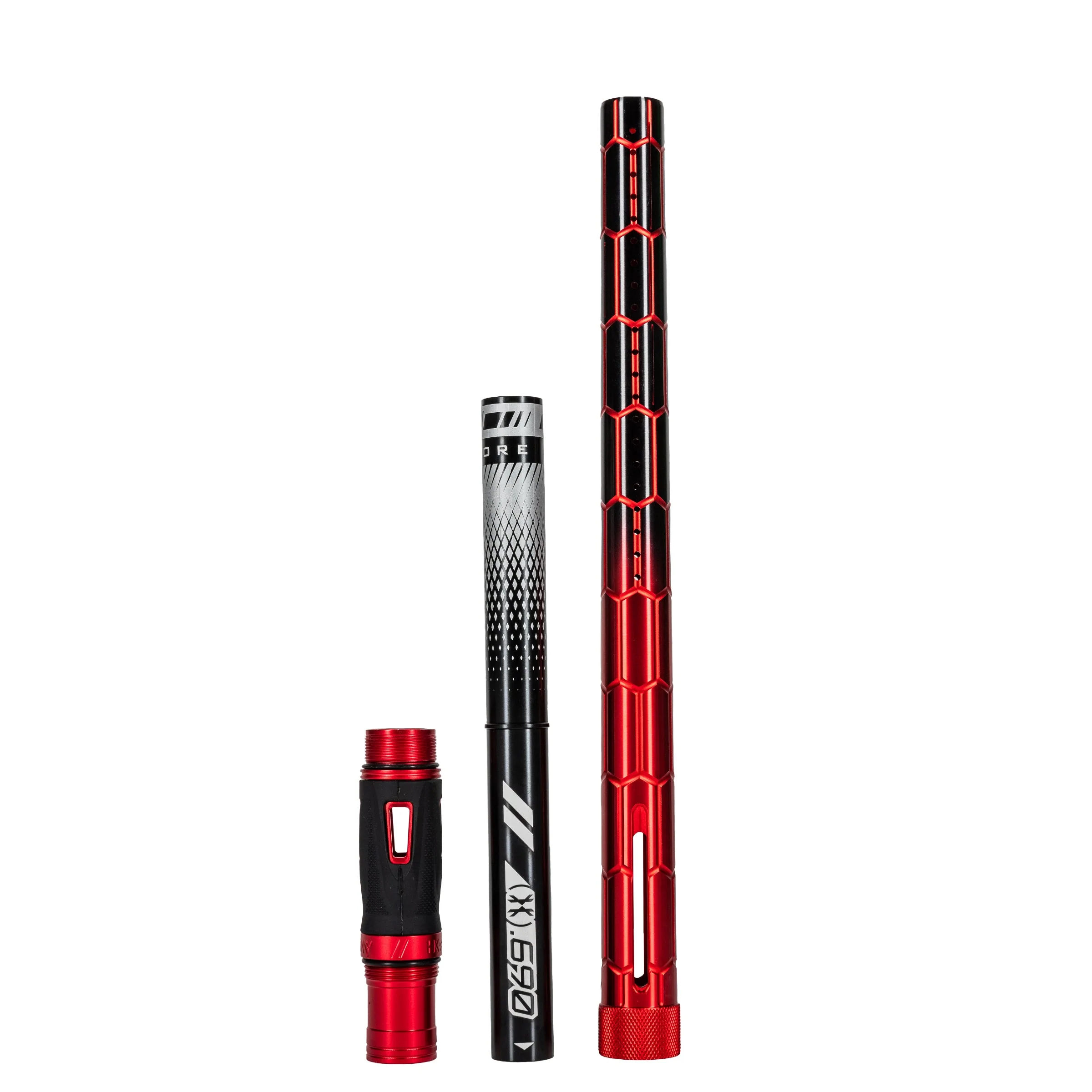 LAZR Elite Nexus Barrel Kit - 15" Red/Black Black Inserts - Cocker Threads - Image 4