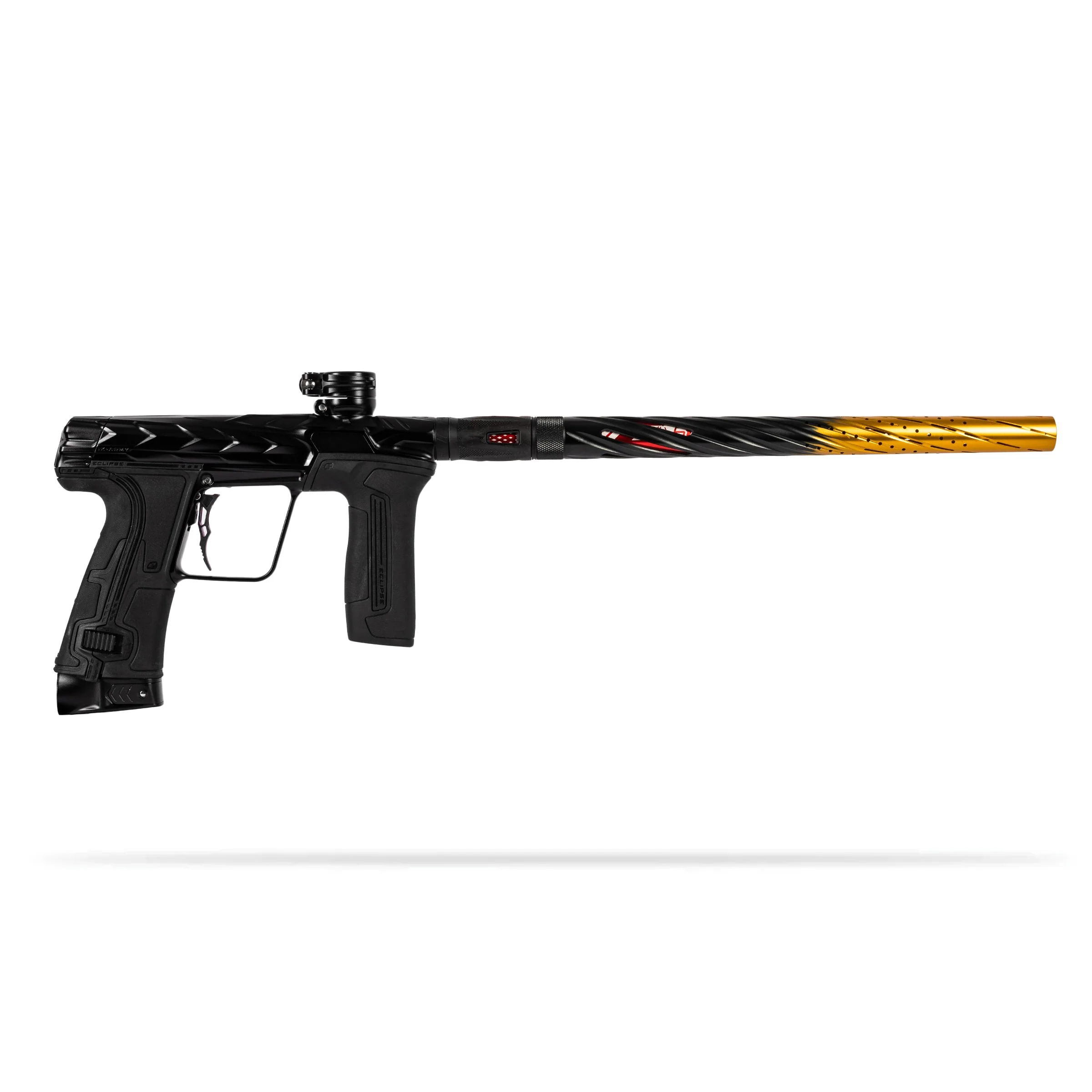 LAZR Elite Orbit Barrel Kit - 15" Black/Gold Fade - Black Inserts - Cocker Threads - Image 6