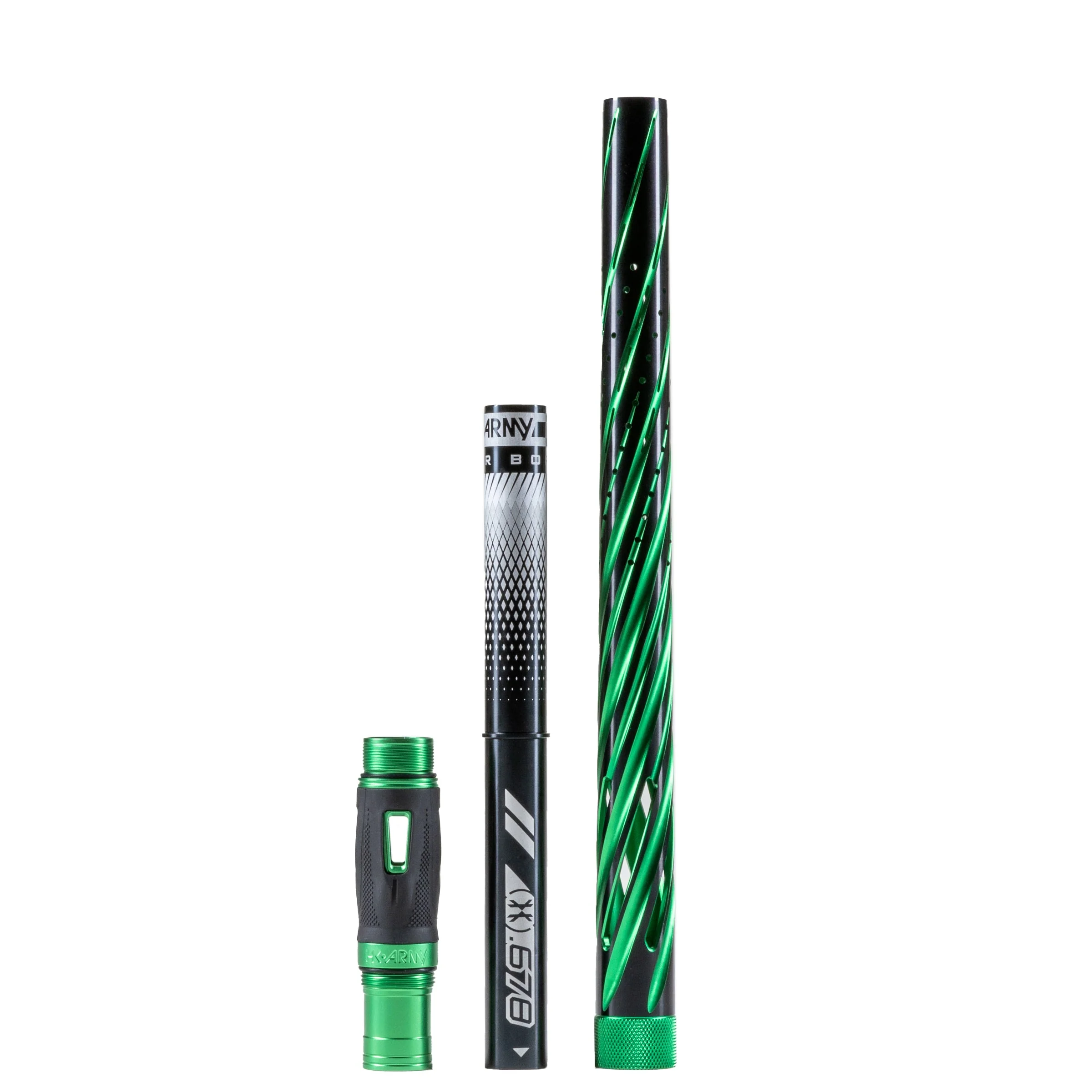 LAZR Elite Orbit Barrel Kit - 15" Dust Green/Black Inserts - Cocker Threads - Image 8