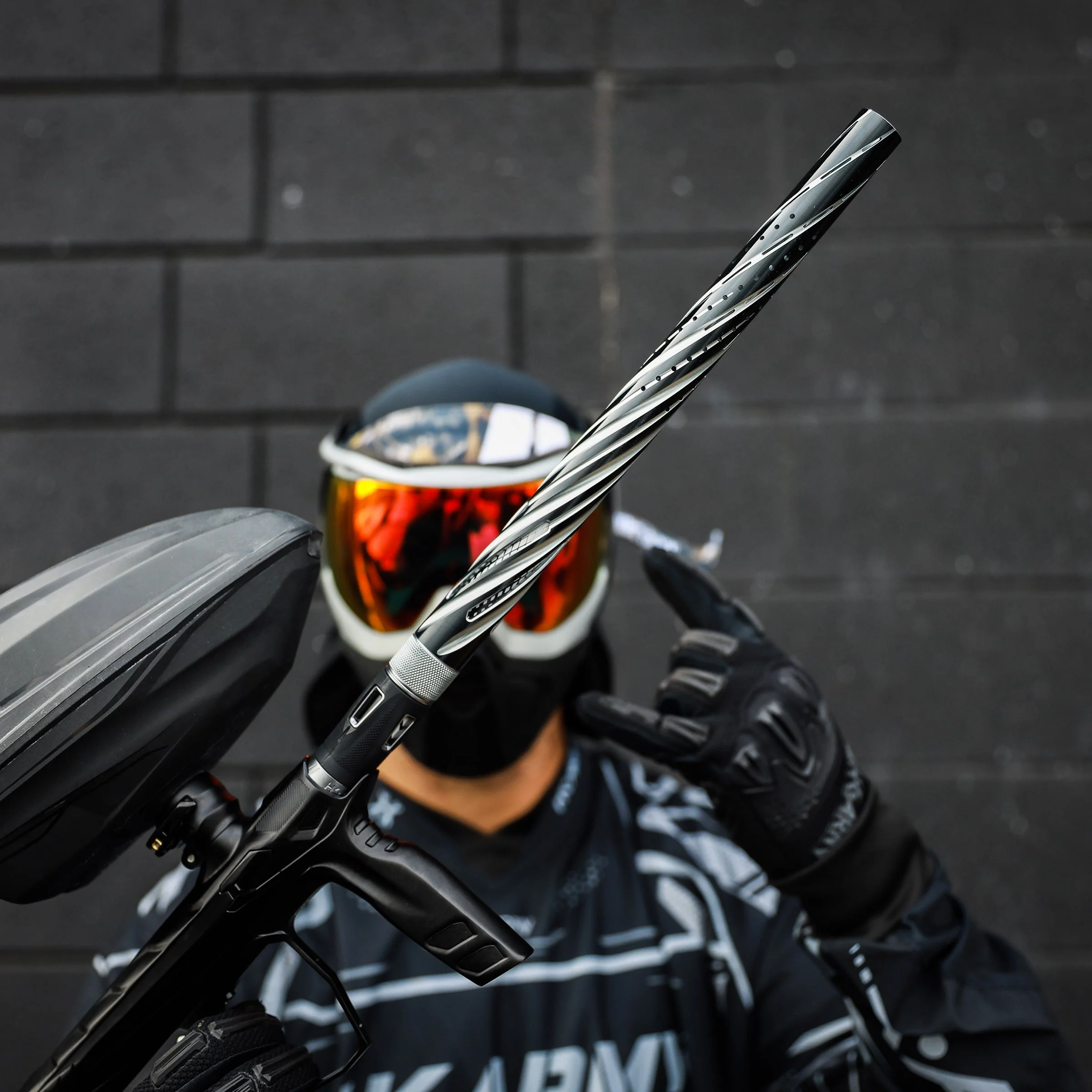 LAZR Elite Orbit Barrel Kit - 15" Dust Pewter/Black Inserts - Cocker Threads - Image 3