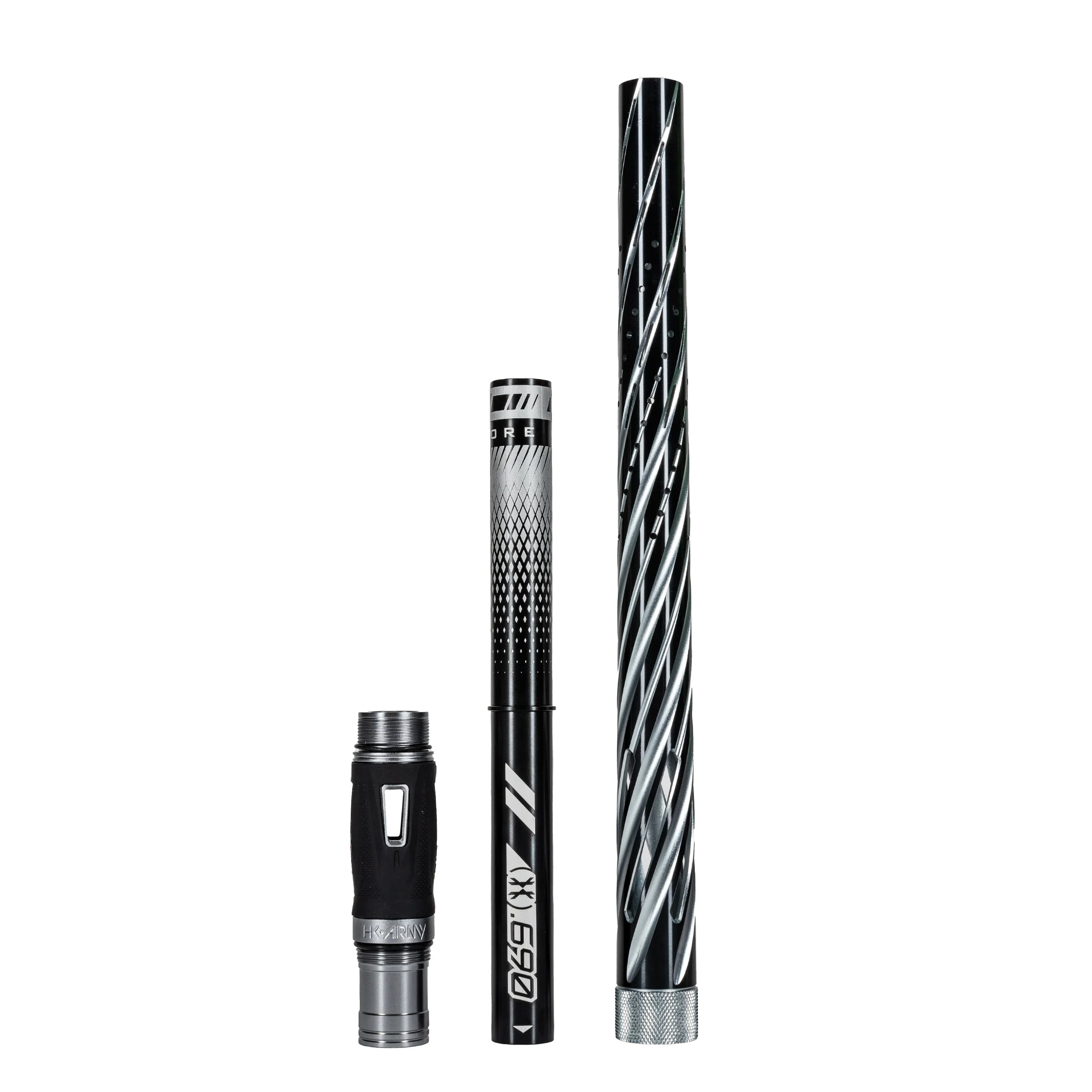 LAZR Elite Orbit Barrel Kit - 15" Dust Pewter/Black Inserts - Cocker Threads - Image 4