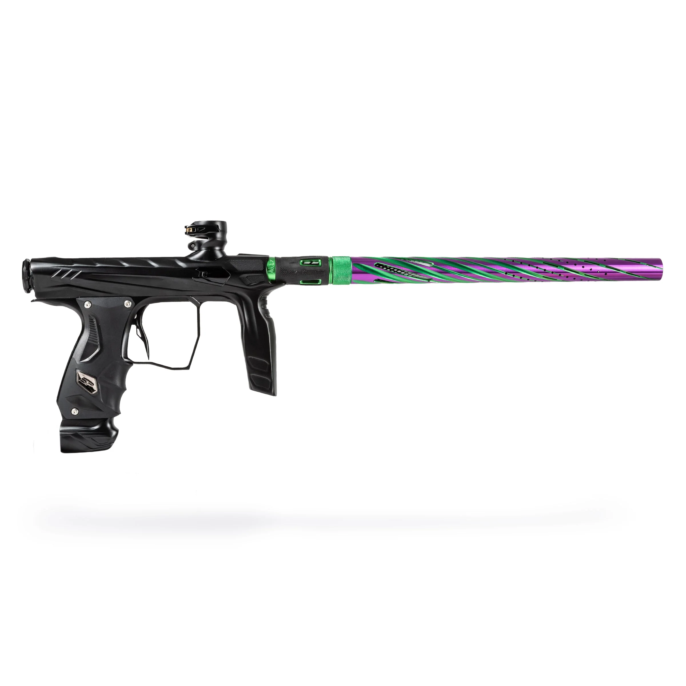 LAZR Elite Orbit Barrel Kit - 15" Green/Purple Black Inserts - Cocker Threads - Image 6