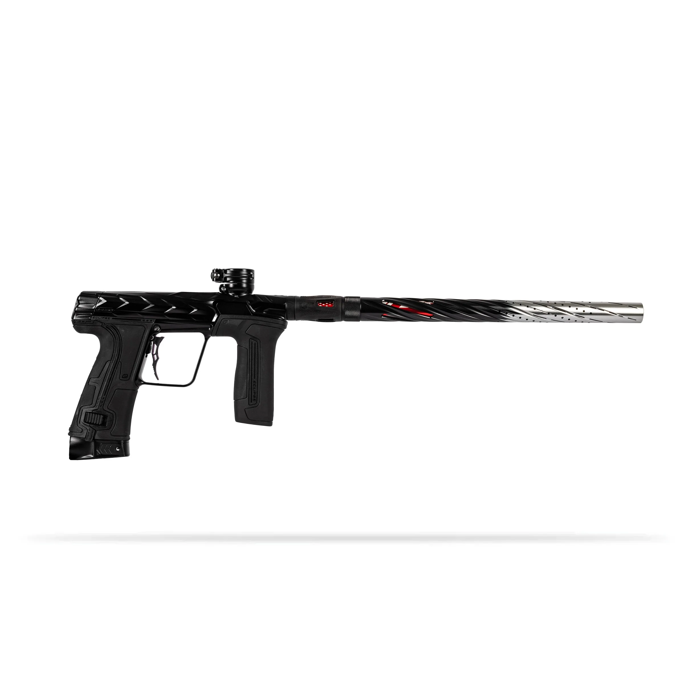 LAZR Elite Orbit Barrel Tip - Black/Silver Fade - Image 3