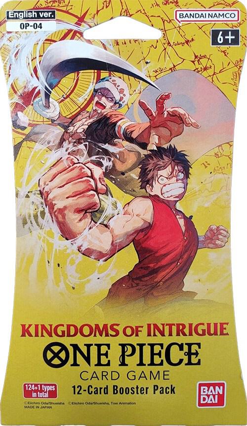 One Piece Card Game OP04 "Kingdoms of Intrigue" - Sleeved Booster Pack
