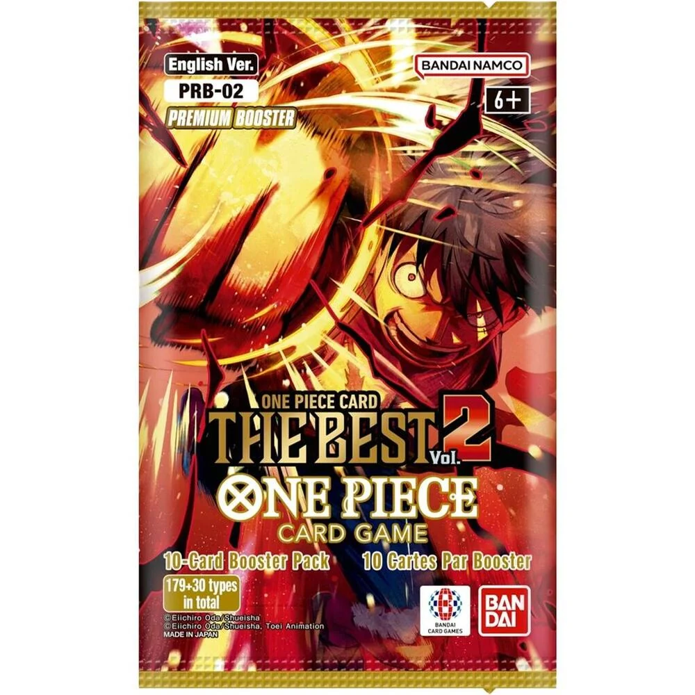 One Piece Card Game PRB-02 The Best Vol. 2 Booster Pack