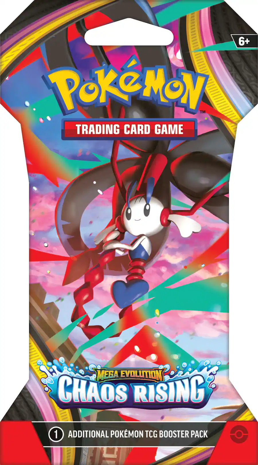Pokémon Sleeved Booster Pack - ME04 - Chaos Rising